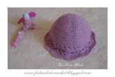 Chapéu Infantil Crochê